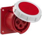 Gniazdo tablicowe proste 16A 2P+Z 230V 75x75mm IP67
