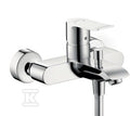 Bateria wannowa Hansgrohe Metris E2 jednouchwytowa DN15, montaż natynkowy chrom 31480000