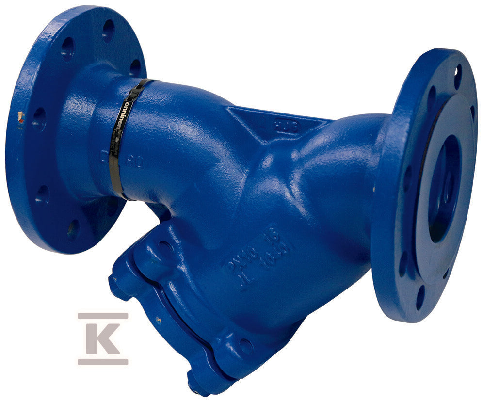 Filtr siatkowy figura 821A, DN80 PN16, oczko siatki 1,25mm,(28 oczek/cm2). Materiał korpusu: żeliwo szare.Temperatura max.:300 st.C