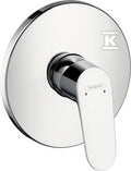 Bateria prysznicowa Hansgrohe Focus E2 jednouchwytowa podtynkowa, element zewnętrzny chrom 31965000