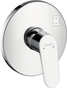 Bateria prysznicowa Hansgrohe Focus E2 jednouchwytowa podtynkowa, element zewnętrzny chrom 31965000