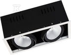 Reflektor obrotowy Multi 2X30W/3000K Fl Wt/Bk Ledv