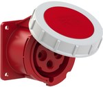 Gniazdo tablicowe proste 16A 2P+Z 230V 75x75mm IP67