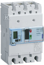 Wyłacznik mocy z wyzwalaczem elektronicznym z funkcją pomiarów DPX3 250 EL+P 3P 160A 50KA