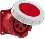 Gniazdo tablicowe skośne 16A 3P+Z+N 400V 75x85mm IP44/54