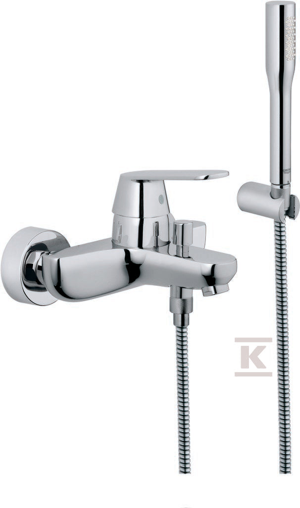 Bateria wannowa Grohe Eurosmart Cosmopolitan jednouchwytowa z zestawem punktowym