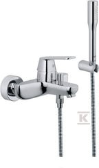 Bateria wannowa Grohe Eurosmart Cosmopolitan jednouchwytowa z zestawem punktowym