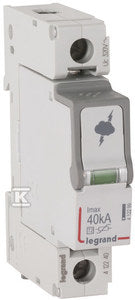 Ogranicznik przepięć T1+T2 12,5/60 1P