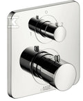 Bateria termostatowa Hansgrohe Axor Citterio M podtynkowa z zaworem odcinająco-przełączającym, element zewnętrzny chrom 34725000