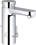 Bateria umywalkowa Grohe Eurosmart Cosmopolitan T samozamykająca, z mieszaczem zestaw odpływowy z drążkiem pociąganym 1 1/4"
