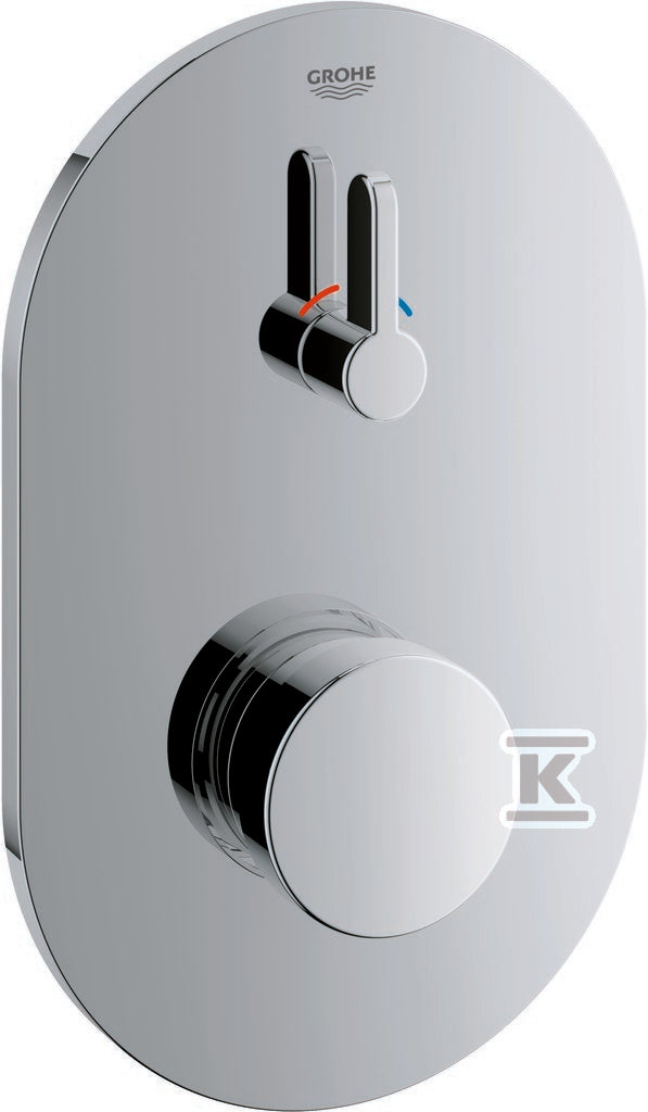 Bateria prysznicowa Grohe Eurosmart Cosmopolitan T samozamykająca, z mieszaczem do puszki podtynkowej