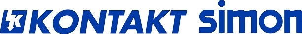 Panel dotykowy S54 Touch, 2 moduły, 2 pola dotykowe pionowe + 1 otwór na osprzęt S54, srebrna mgła, SIMON54 TOUCH