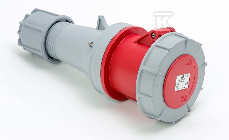 Gniazdo przenośne POWER TWIST 63A 3P+Z 400V IP67