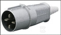 Wtyczka 63A 3P+Z IP44 metalowa przenośna 500V, płaskie bolce