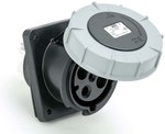 Gniazdo tablicowe skośne 16A 2P+Z 230V 70x85mm IP44/54