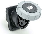 Gniazdo tablicowe skośne 16A 2P+Z 230V 70x85mm IP44/54