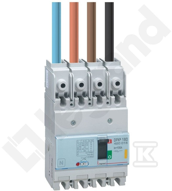 Zacisk przyłączeniowy klatkowy DPX3 160 AL/CU, 4szt.