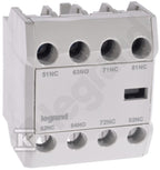 Styki pomocnicze frontowe CTX3 3P (9-150A) / 4P (40-135A) 1NO3NC