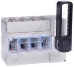 Rozłącznik izolacyjny z widoczną przerwą stykową, napęd obrotowy front, DPX-IS 250 4P 250A