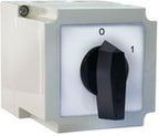 Łącznik krzywkowy 4G63-10-PK z pozycją "0" (0-1) Un: 690 V~ In: 63 A Rozłącznik