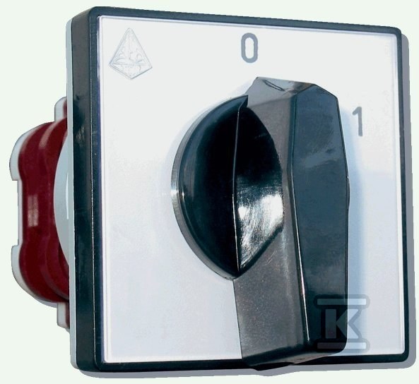Łącznik krzywkowy 4G10-91-U z pozycją "0" (0-1) Un: 690 V~ In: 10 A Rozłącznik
