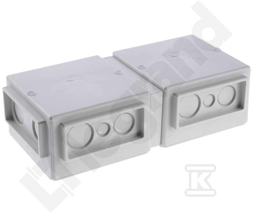 Podstawa plastikowa do puszka ki 2x3 moduły