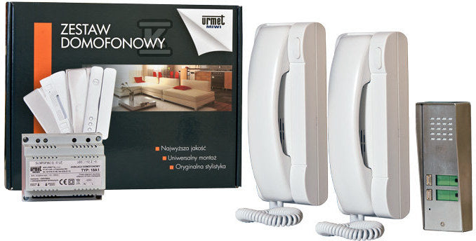 Zestaw domofonowy dwurodzinny - Scaitel/Miwus