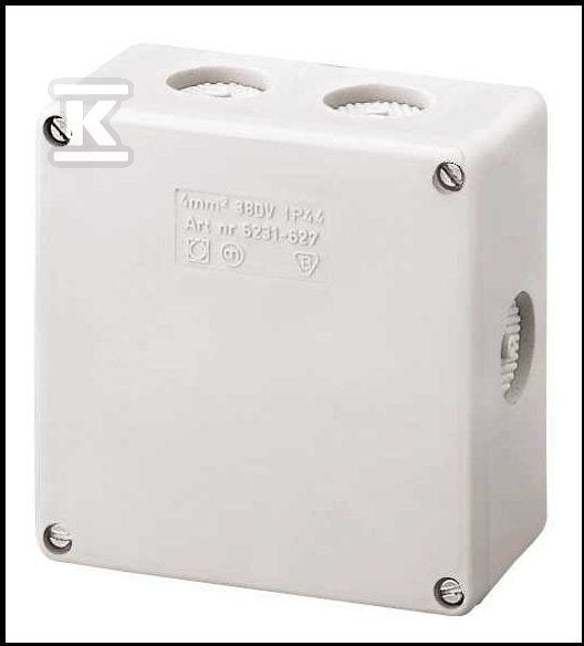 Odgałęznik izolowany 5TX4-380-N/T-IP44-4XB16,5