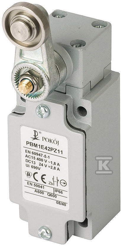 Wyłącznik krańcowy PBM1 E42 PZ11 jednopozycyjny