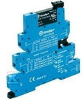 39.01.0.024.0060 Przekaźnikowy moduł sprzęgający 62mm MasterBASIC1P 6A 24VAC/DC styki AgNi Zasicki sprężynowe montaż na szynie DIN 35mm