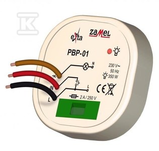 Przekaźnik bistabilny dopuszkowy 230V AC Typ: PBP-01