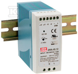 Zasilacz na szynę DIN 40W 24V 1.7A