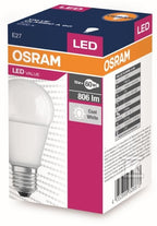 Żarówka LED VALUE E27 8,5W=60W 6500K 806lm 865 A60 230V matowa