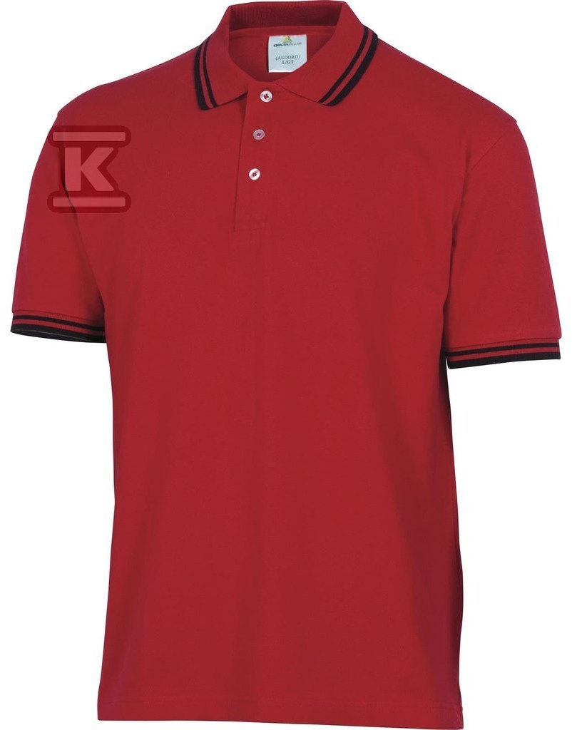 Koszulka Polo - 100% bawełna 210 g/m2 czerwony XXL