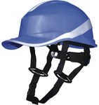 Hełm budowlany z abs o kształcie czapeczki baseball, z systemem regulacji rotor, od -20 st. c do 50 st. c- mm - ld - 440 VAC - izolacja elektryczna (en50365) żółty fluo regulowany