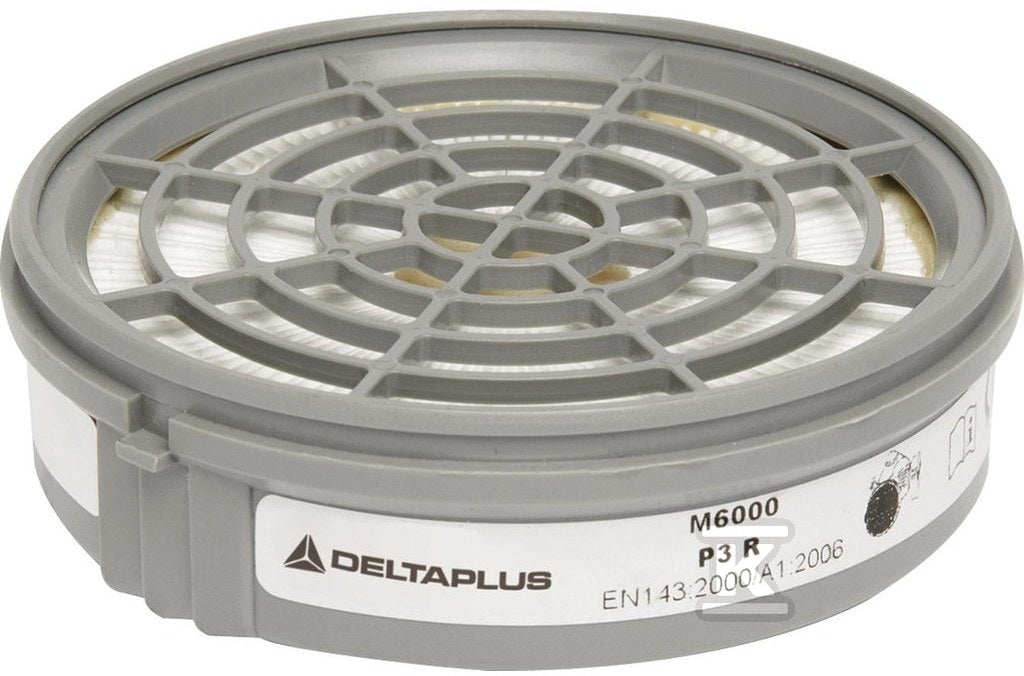 Zestaw 2 filtrów P3 do półmasek m6200 i M6100 - jupiter biały -