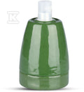 Oprawka porcelanowa VT-799 zielona