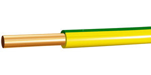 Przewód instalacyjny H07V-U (DY) 1x4,0 żółto-zielony