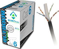 Przewód komputerowy ALANTEC UTP kabel 4x2x23AWG kat.6 OUTDOOR SUCHY