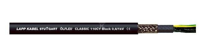 Przewód sterowniczy OLFLEX CLASSIC 110 CY BK 0,6/1kV 12G1 elastyczny,UV odporny, ekranowany