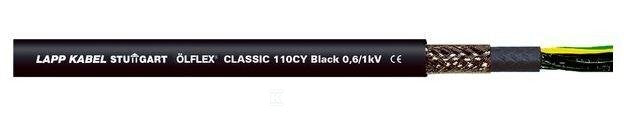 Przewód sterowniczy OLFLEX CLASSIC 110 CY BK 0,6/1kV 5G1,5 elastyczny,UV odporny, ekranowany