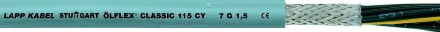 Przewód sterowniczy OLFLEX CLASSIC 115 CY 4G4 żyły czarne numerowane 500V ekranowany