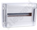 Rozdzielnica natynkowa XL3 125 drzwi transparentne