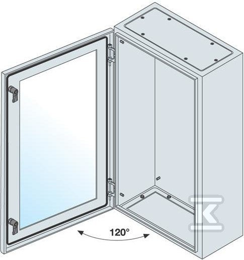 SRN6625K Obudowa z płyt montażowych 600X600X250mm