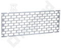 Płyta perforowana (XL3 125), wysokość 150mm, 18 modułowa