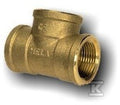 Trójnik mosiężny HELA-T 65x65/90 GW 2 1/2" PN10, do rur preizolowanych Pex/PE, oznaczenie: T 65