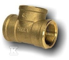 Trójnik mosiężny HELA-T 100x100/90 GW 4" PN10, do rur preizolowanych Pex/PE, oznaczenie: T 100