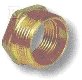 Złączka mosiężna nakrętno-wkrętna HELA-B GZ 3"xGW 2 1/2" PN10, do rur preizolowanych Pex/PE, oznaczenie: B 80 65