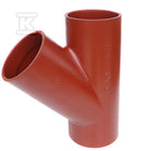 Trójnik żeliwny SML 200X100/45 (żeliwo szare bezkielichowe)