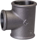 Trójnik redukcyjny nakrętny 5/4x1/2x5/4" czarny, B1, NR25, NR 130R